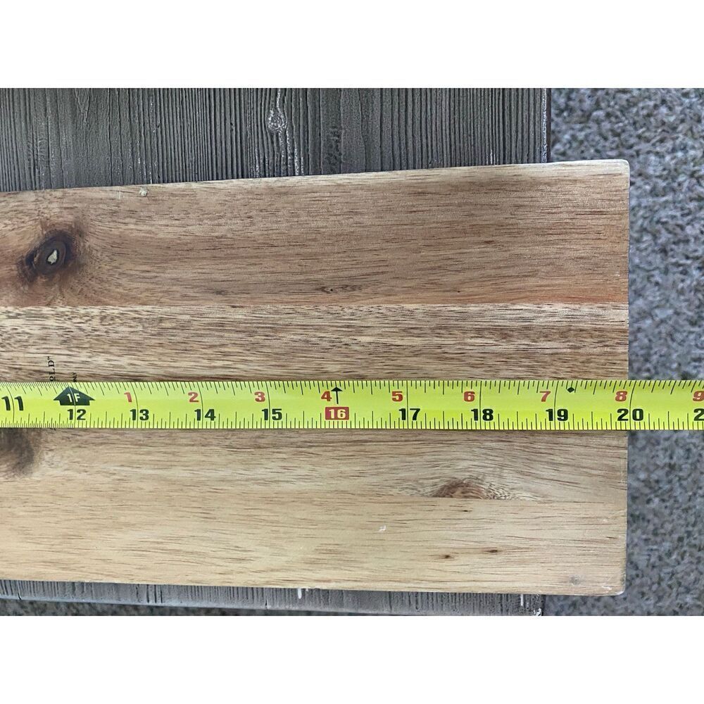 Threshold Wood Blue Handle Cutting Board - Picture 4 of 9